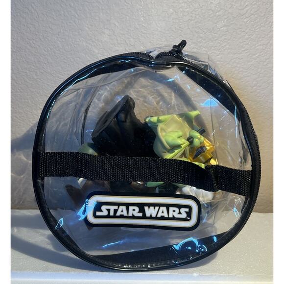 2008 Star Wars Rubber Bath Toys Complete Set of 7 Characters With Tote Disney - Picture 11 of 11